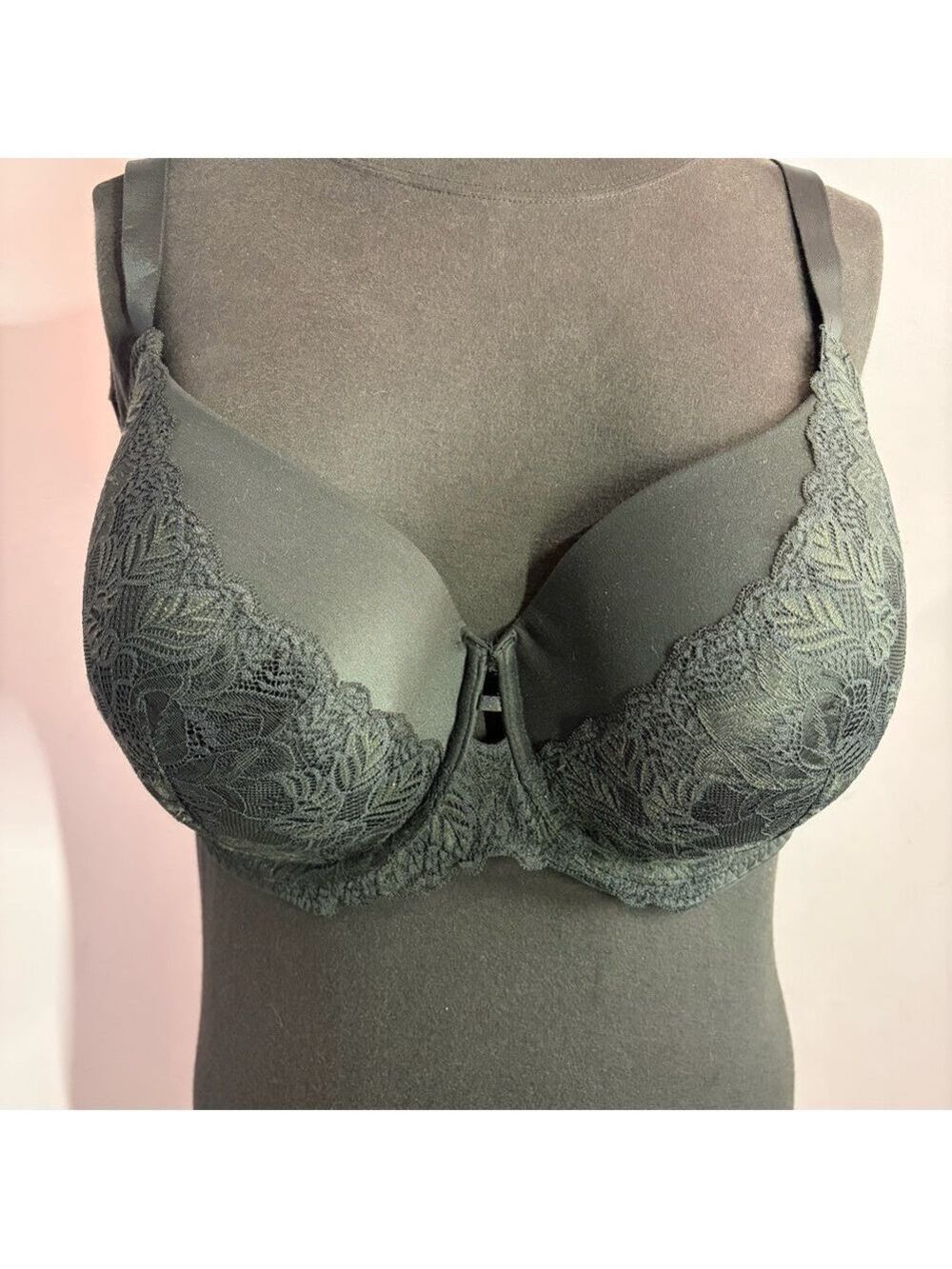 Auden Black Lace Bra, NWT, Size 46DDD